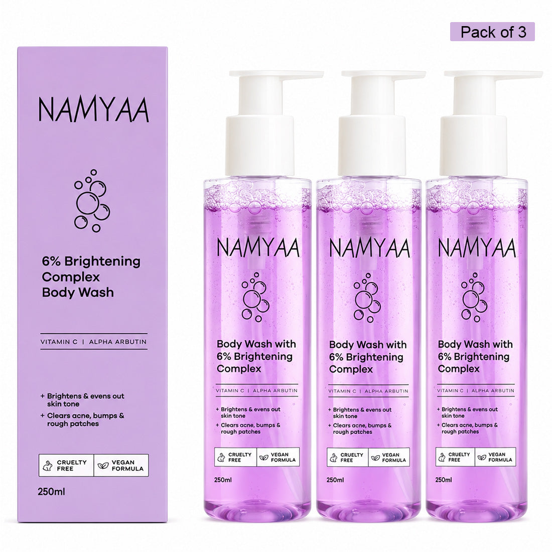 Namyaa 6% Brightening Complex Body Wash