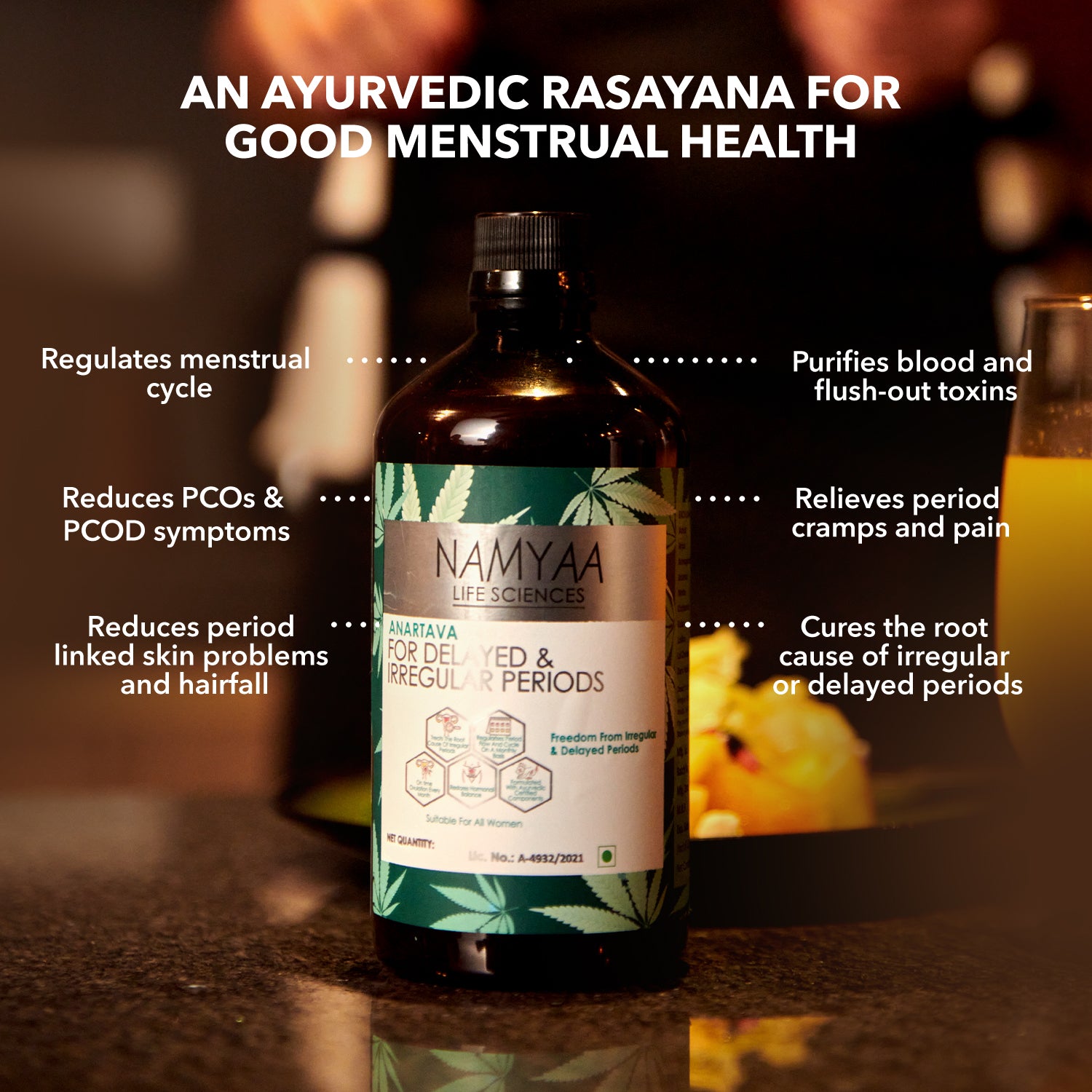 Anartava Delayed and Irregular Periods Syrup