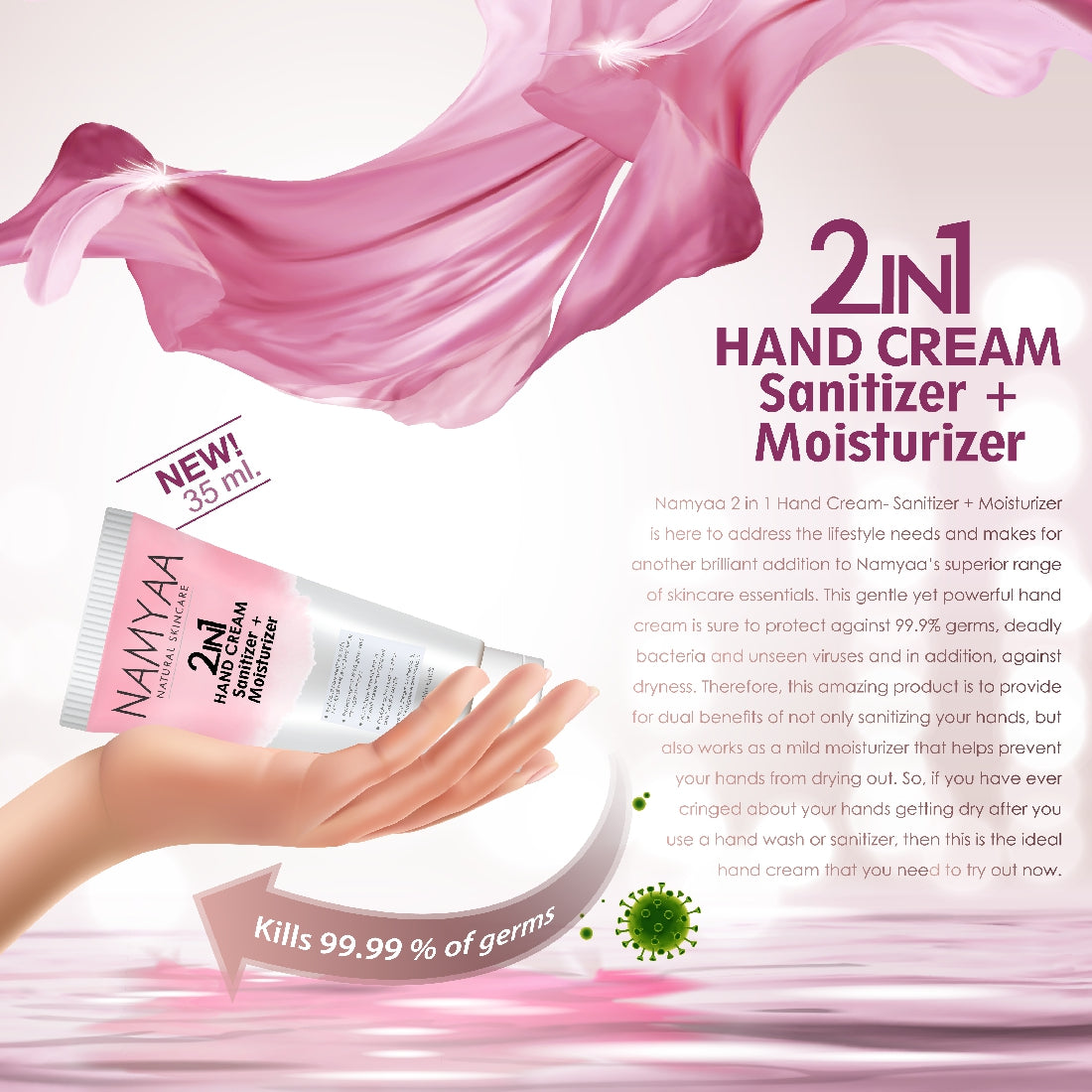 2 in 1 Hand Cream